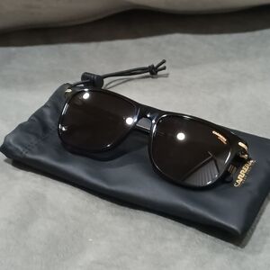 CARRERA BLACK SUNGLASSES WITH CASE NEW
